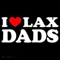 I Love Lax Dads I Heart Lax Dads T-Shirt thumb 7