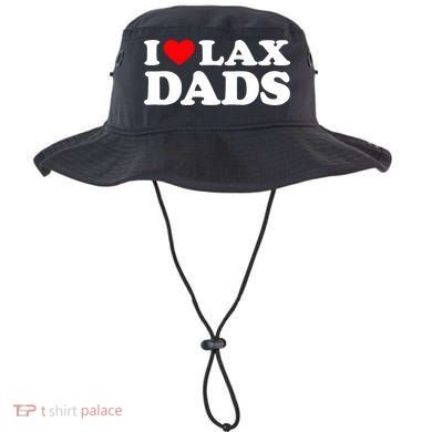 I Love Lax Dads I Heart Lax Dads Bucket Hat