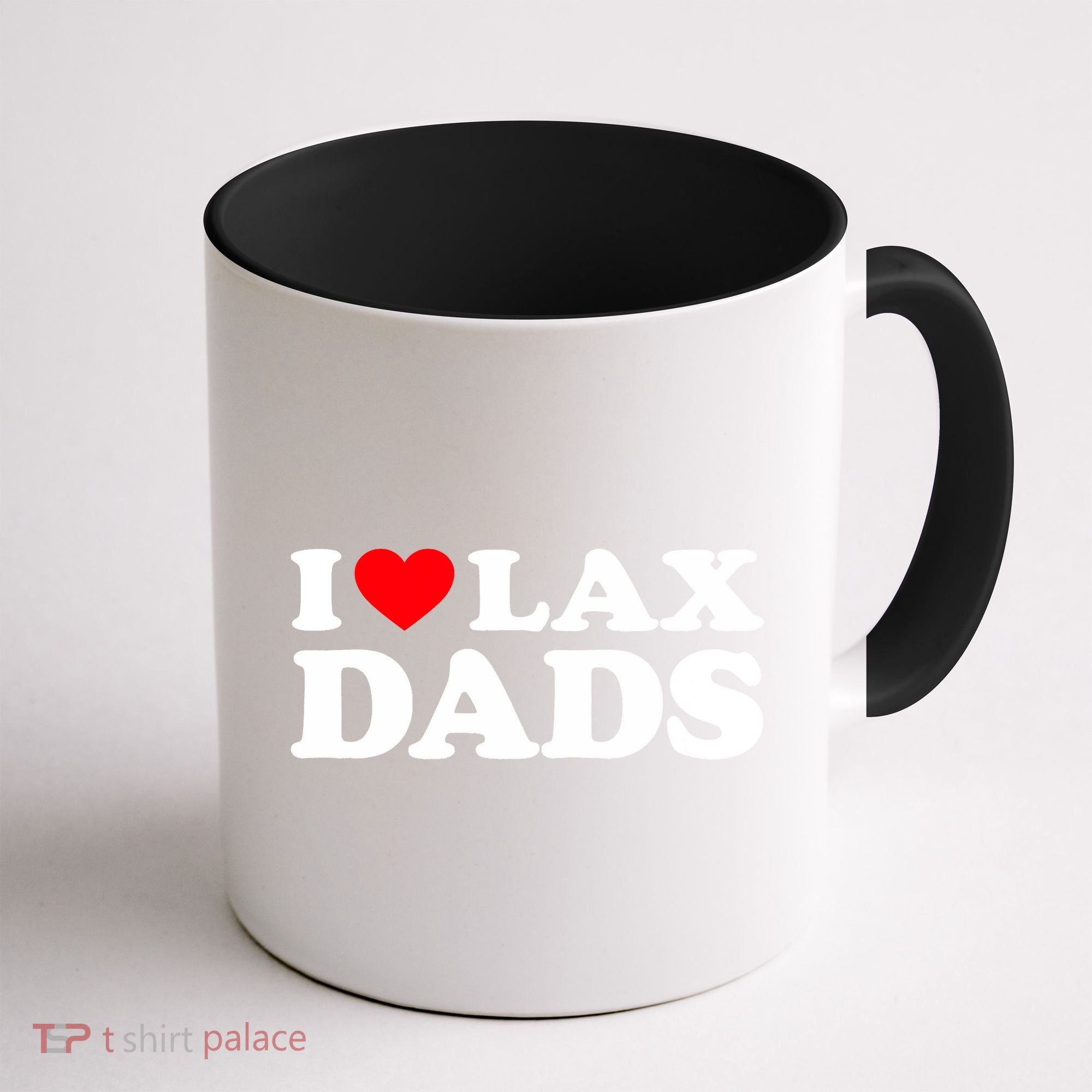 I Love Lax Dads I Heart Lax Dads Coffee Mug