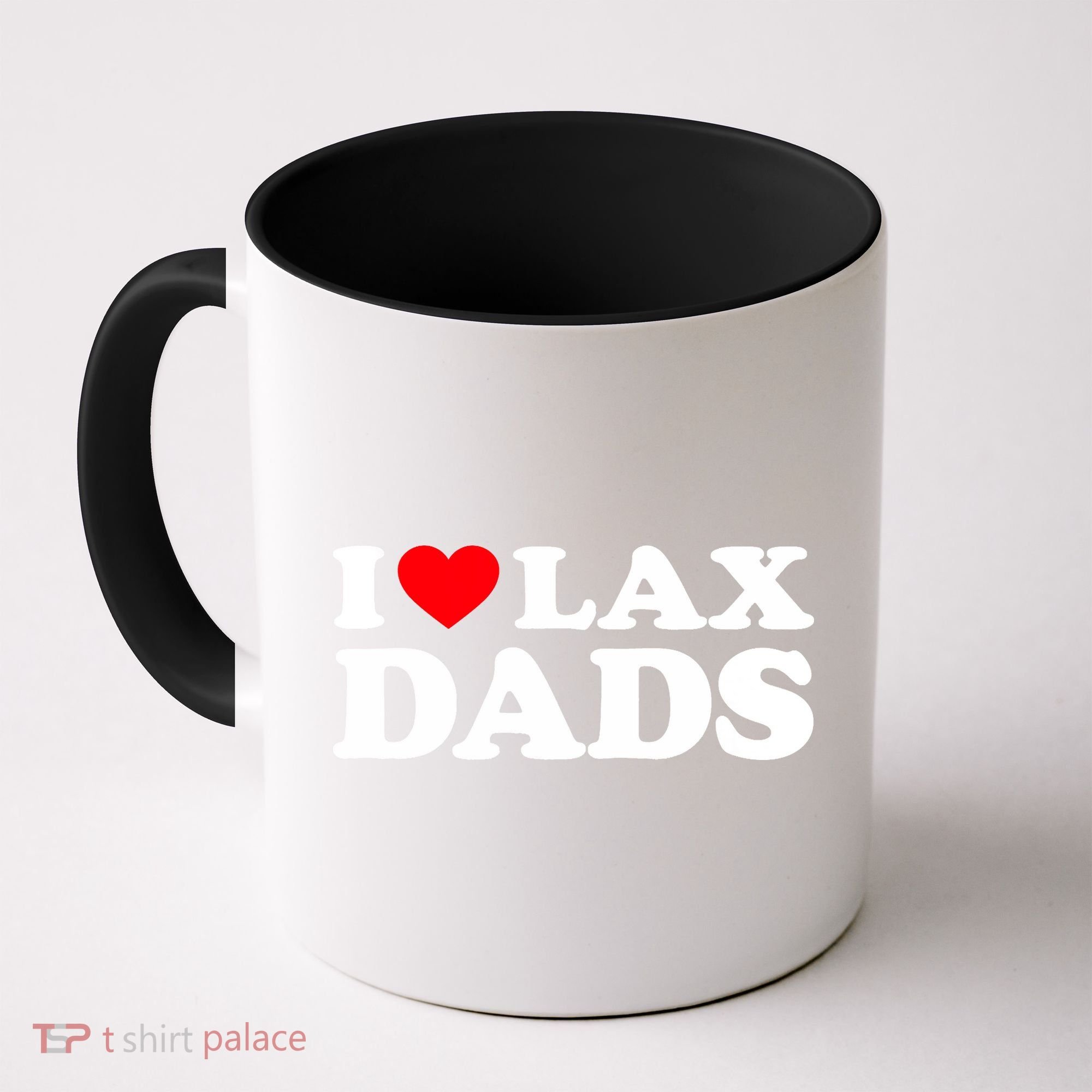 I Love Lax Dads I Heart Lax Dads Coffee Mug
