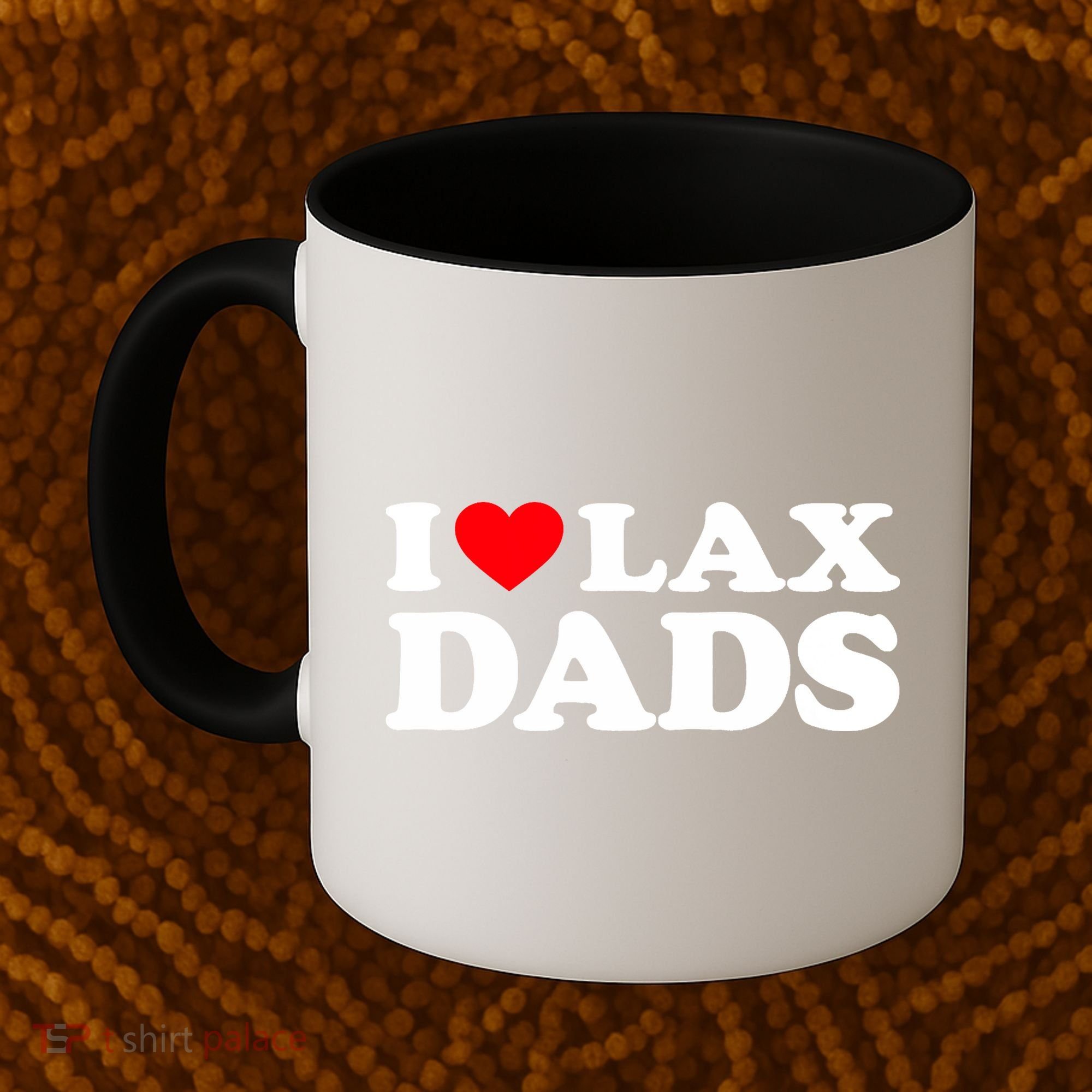 I Love Lax Dads I Heart Lax Dads Coffee Mug