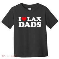 I Love Lax Dads I Heart Lax Dads Toddler T-Shirt thumb 0