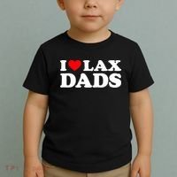 I Love Lax Dads I Heart Lax Dads Toddler T-Shirt thumb 2