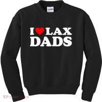 I Love Lax Dads I Heart Lax Dads Kids Sweatshirt thumb 0