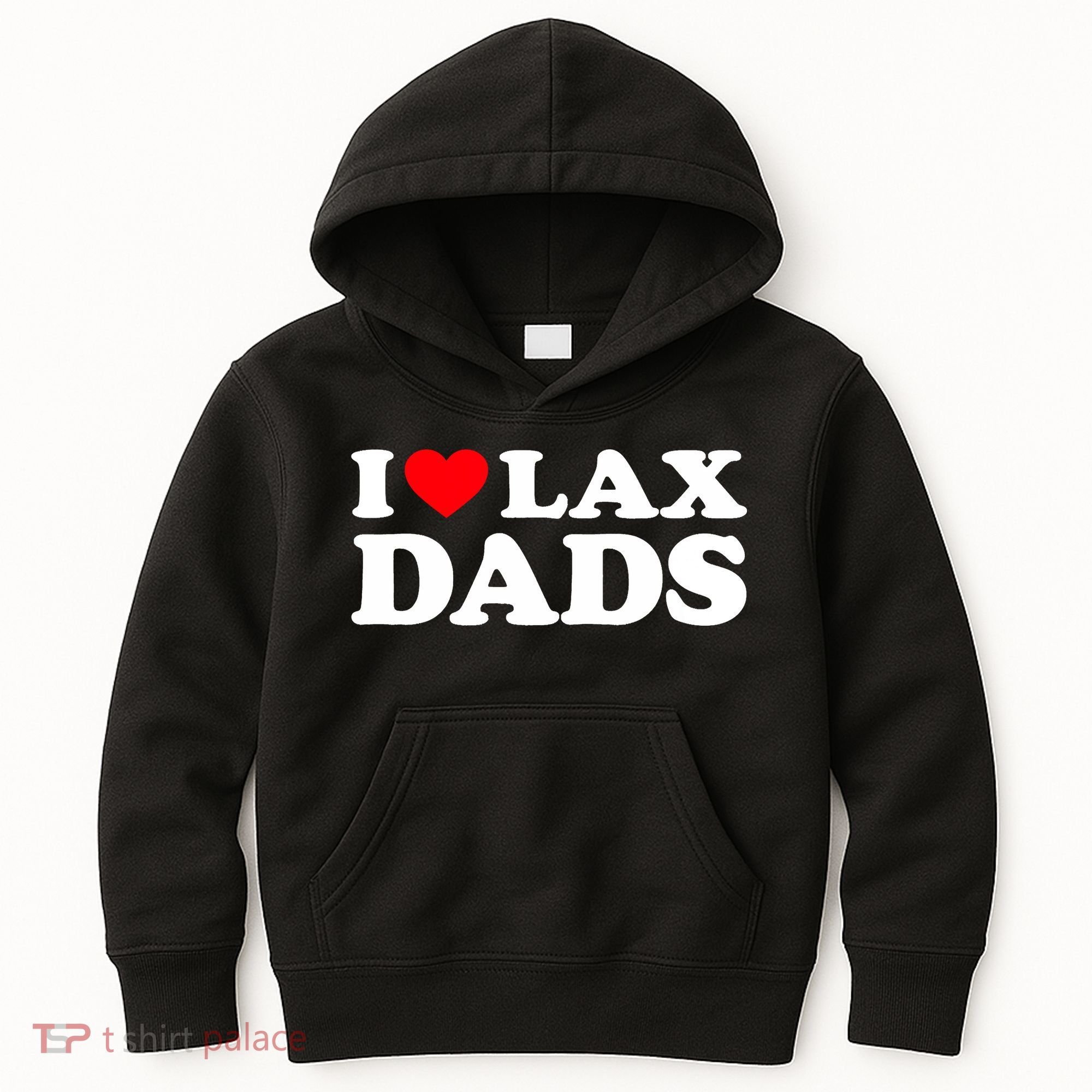 I Love Lax Dads I Heart Lax Dads Kids Hoodie