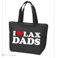 I Love Lax Dads I Heart Lax Dads Tote Bag thumb 3