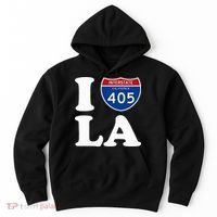 I Love La 405 Freeway Los Angeles Hoodie thumb 0
