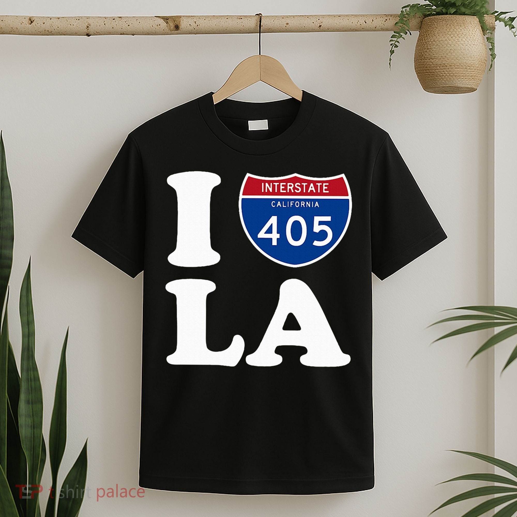 I Love La 405 Freeway Los Angeles T-Shirt
