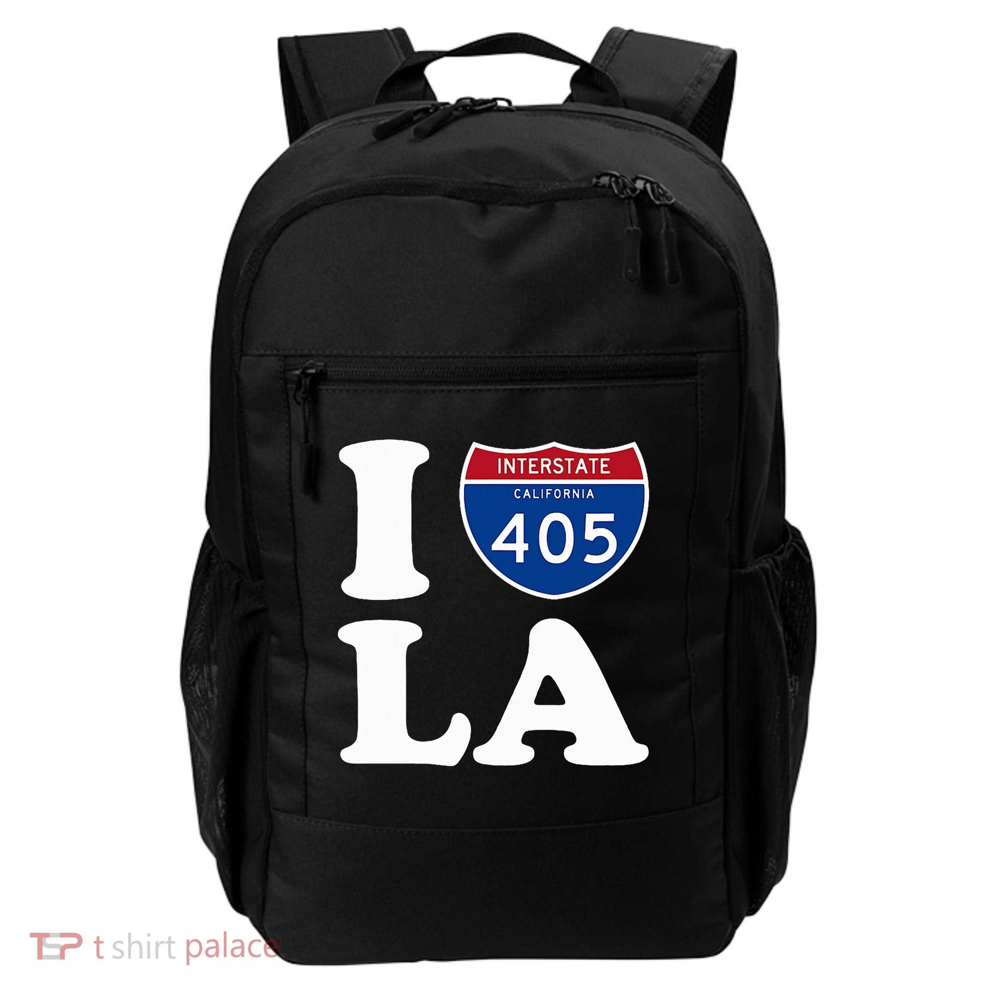 I Love La 405 Freeway Los Angeles Backpack