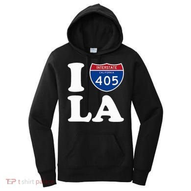 I Love La 405 Freeway Los Angeles Women's Hoodie