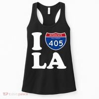 I Love La 405 Freeway Los Angeles Women's Tank Top thumb 0