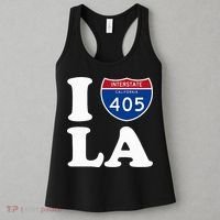 I Love La 405 Freeway Los Angeles Women's Tank Top thumb 3