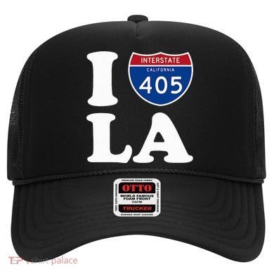 I Love La 405 Freeway Los Angeles Hat