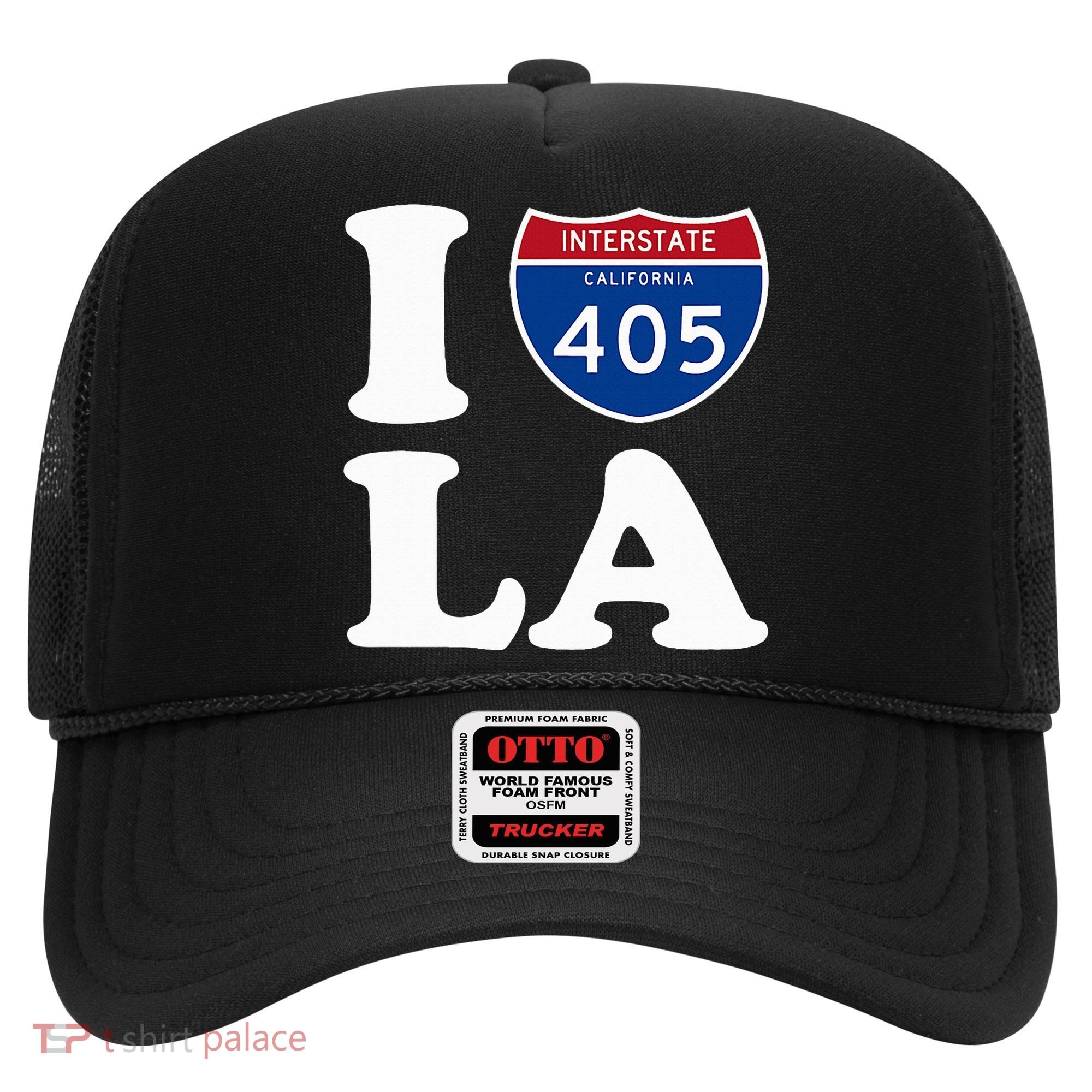 I Love La 405 Freeway Los Angeles Hat