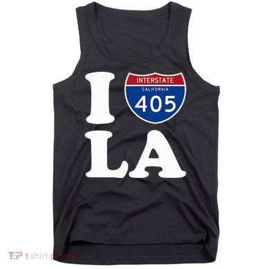 I Love La 405 Freeway Los Angeles Tank Top
