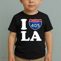 I Love La 405 Freeway Los Angeles Toddler T-Shirt thumb 2
