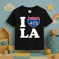 I Love La 405 Freeway Los Angeles Toddler T-Shirt thumb 3