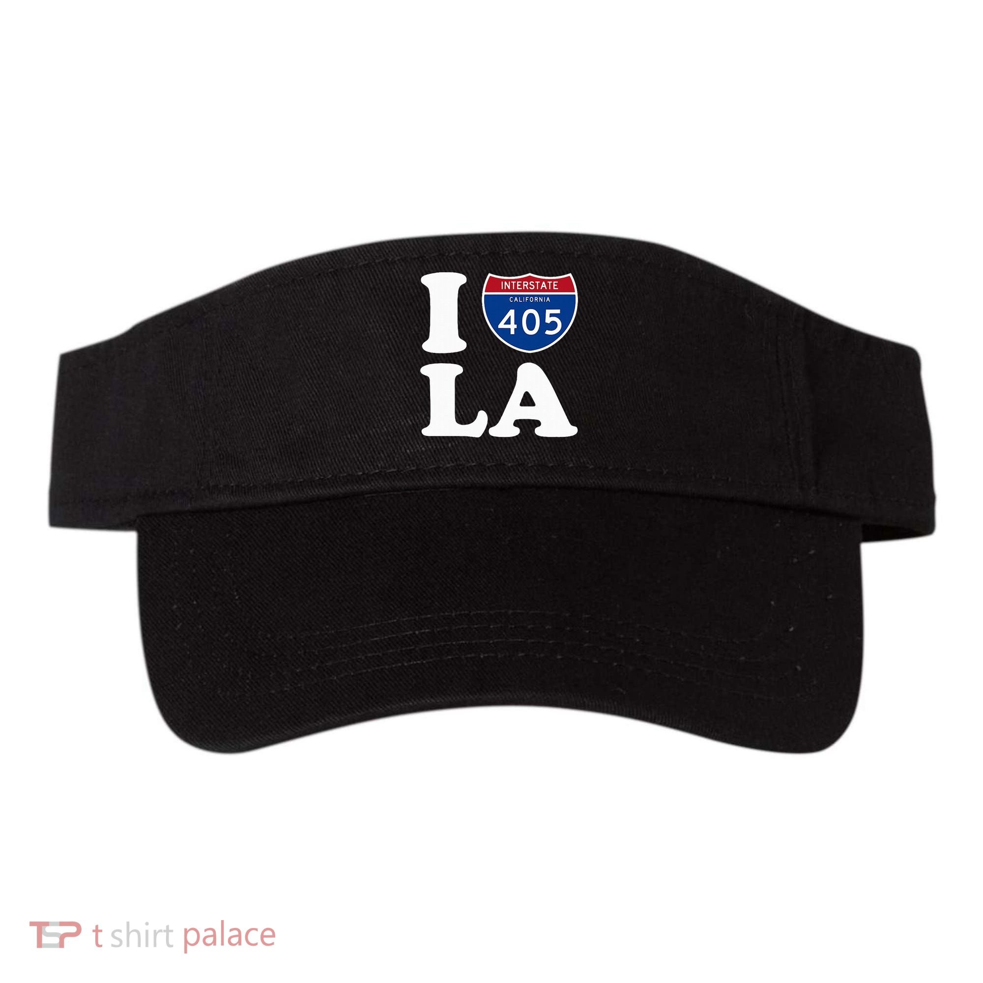 I Love La 405 Freeway Los Angeles Visor
