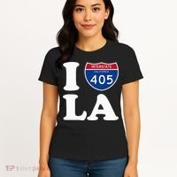 I Love La 405 Freeway Los Angeles Women's T-Shirt thumb 4