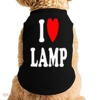 I Love Lamp Funny Light Shade Lampshade Candle Lantern Moth Doggie Tank thumb 0