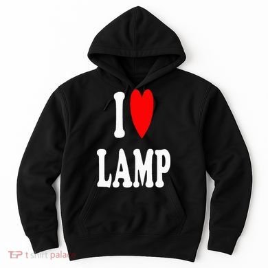 I Love Lamp Funny Light Shade Lampshade Candle Lantern Moth Hoodie