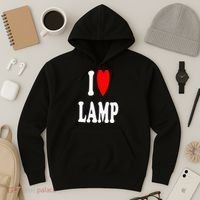 I Love Lamp Funny Light Shade Lampshade Candle Lantern Moth Hoodie thumb 3