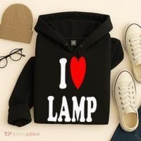 I Love Lamp Funny Light Shade Lampshade Candle Lantern Moth Hoodie thumb 4
