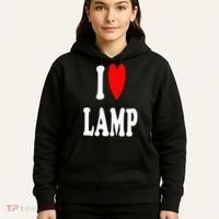 I Love Lamp Funny Light Shade Lampshade Candle Lantern Moth Hoodie thumb 5