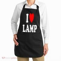 I Love Lamp Funny Light Shade Lampshade Candle Lantern Moth Apron thumb 2