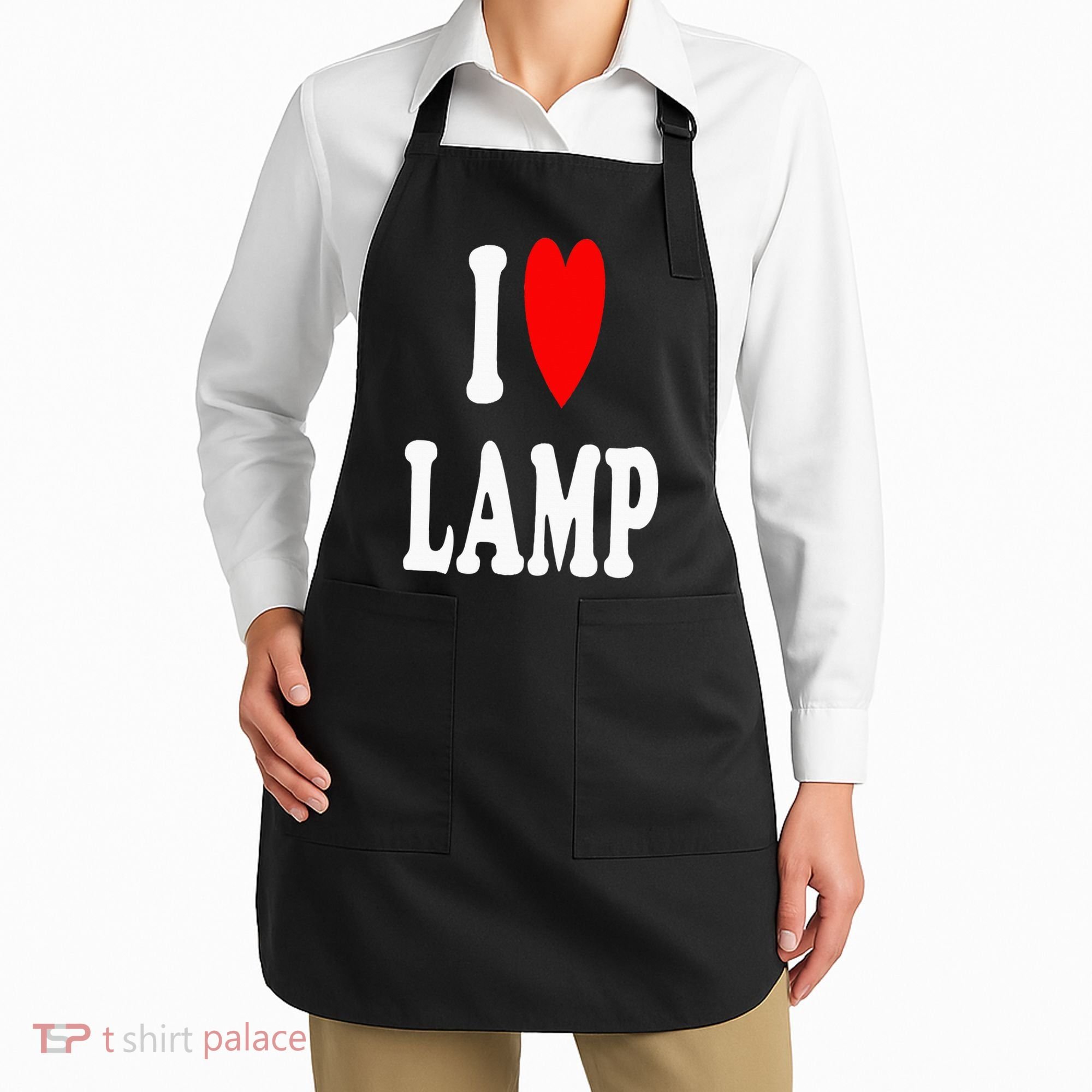 I Love Lamp Funny Light Shade Lampshade Candle Lantern Moth Apron