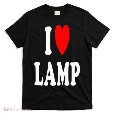 I Love Lamp Funny Light Shade Lampshade Candle Lantern Moth T-Shirt