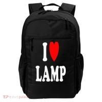 I Love Lamp Funny Light Shade Lampshade Candle Lantern Moth Backpack thumb 0