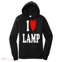 I Love Lamp Funny Light Shade Lampshade Candle Lantern Moth Women's Hoodie thumb 0