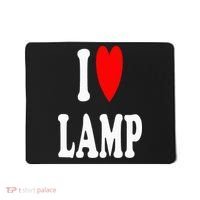 I Love Lamp Funny Light Shade Lampshade Candle Lantern Moth Mousepad thumb 0
