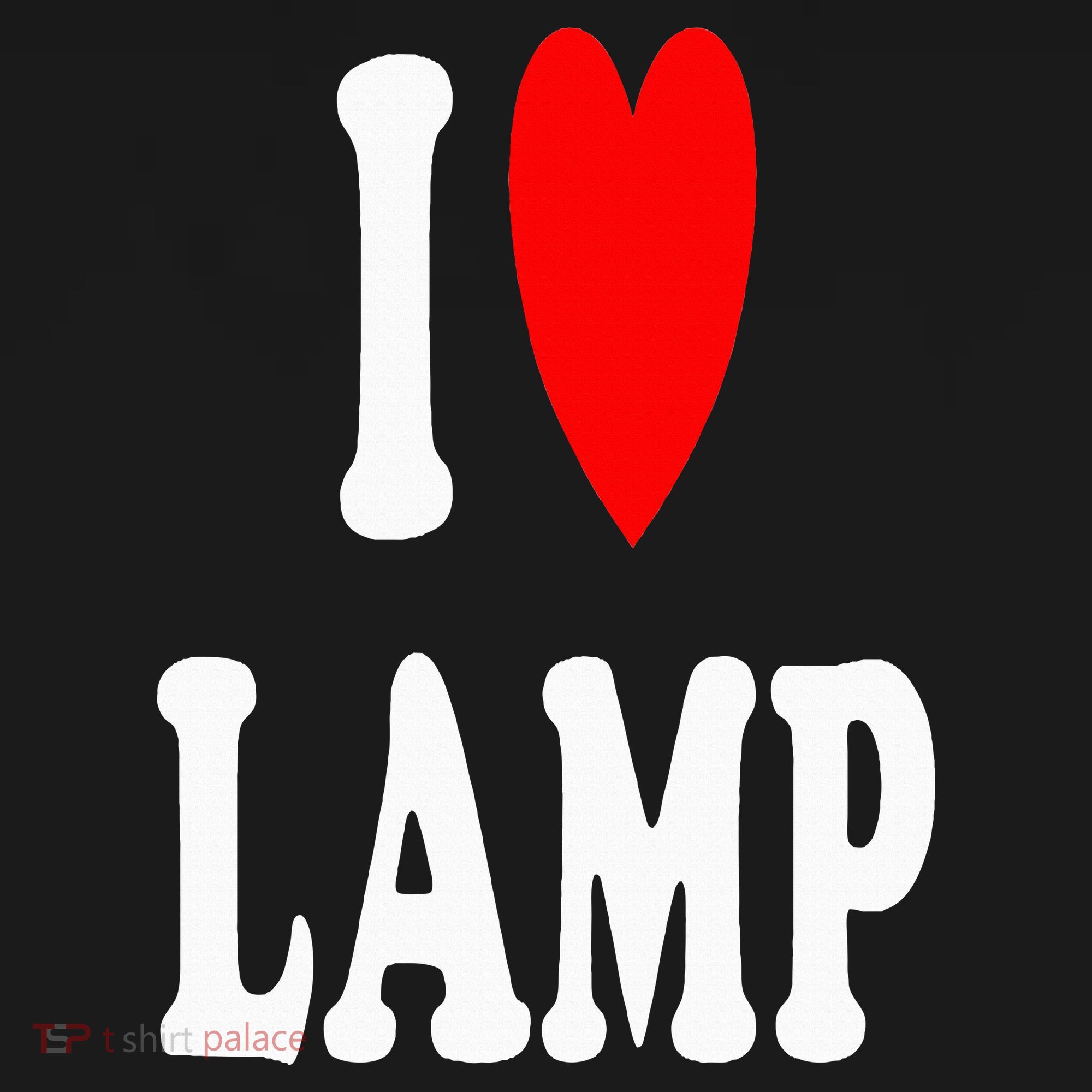 I Love Lamp Funny Light Shade Lampshade Candle Lantern Moth Women's Tank Top