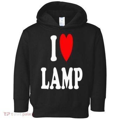 I Love Lamp Funny Light Shade Lampshade Candle Lantern Moth Toddler Hoodie