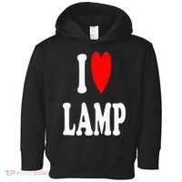 I Love Lamp Funny Light Shade Lampshade Candle Lantern Moth Toddler Hoodie thumb 0