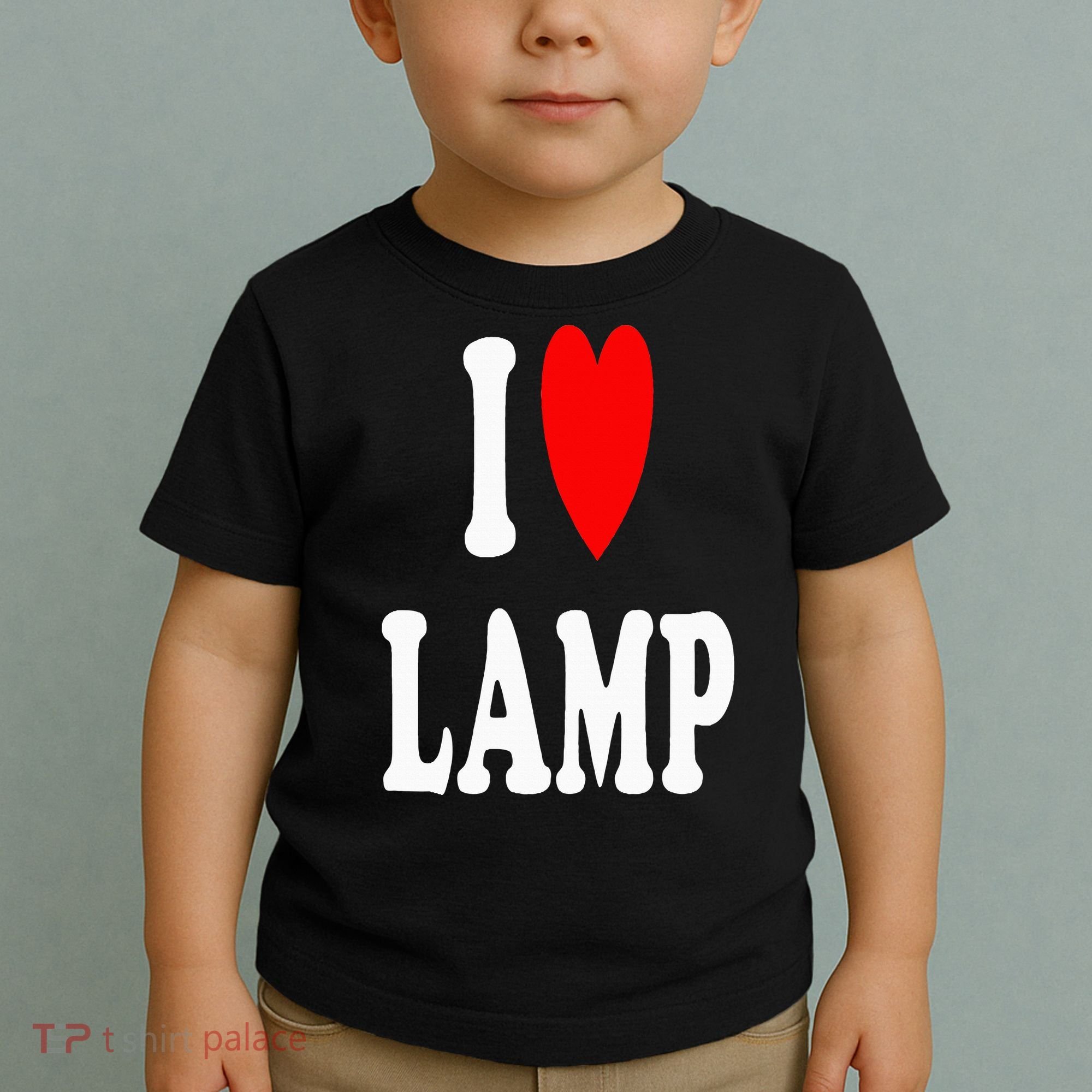 I Love Lamp Funny Light Shade Lampshade Candle Lantern Moth Toddler T-Shirt