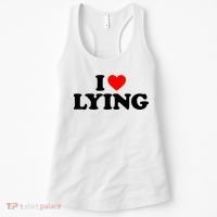 I Love Lying Gift I Heart Lying Funny Gift Women's Tank Top thumb 0