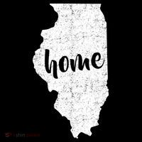 Illinois Home State Doggie Tank thumb 4