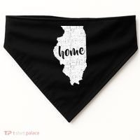 Illinois Home State USA-Made Doggie Bandana thumb 0