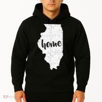 Illinois Home State Hoodie thumb 2