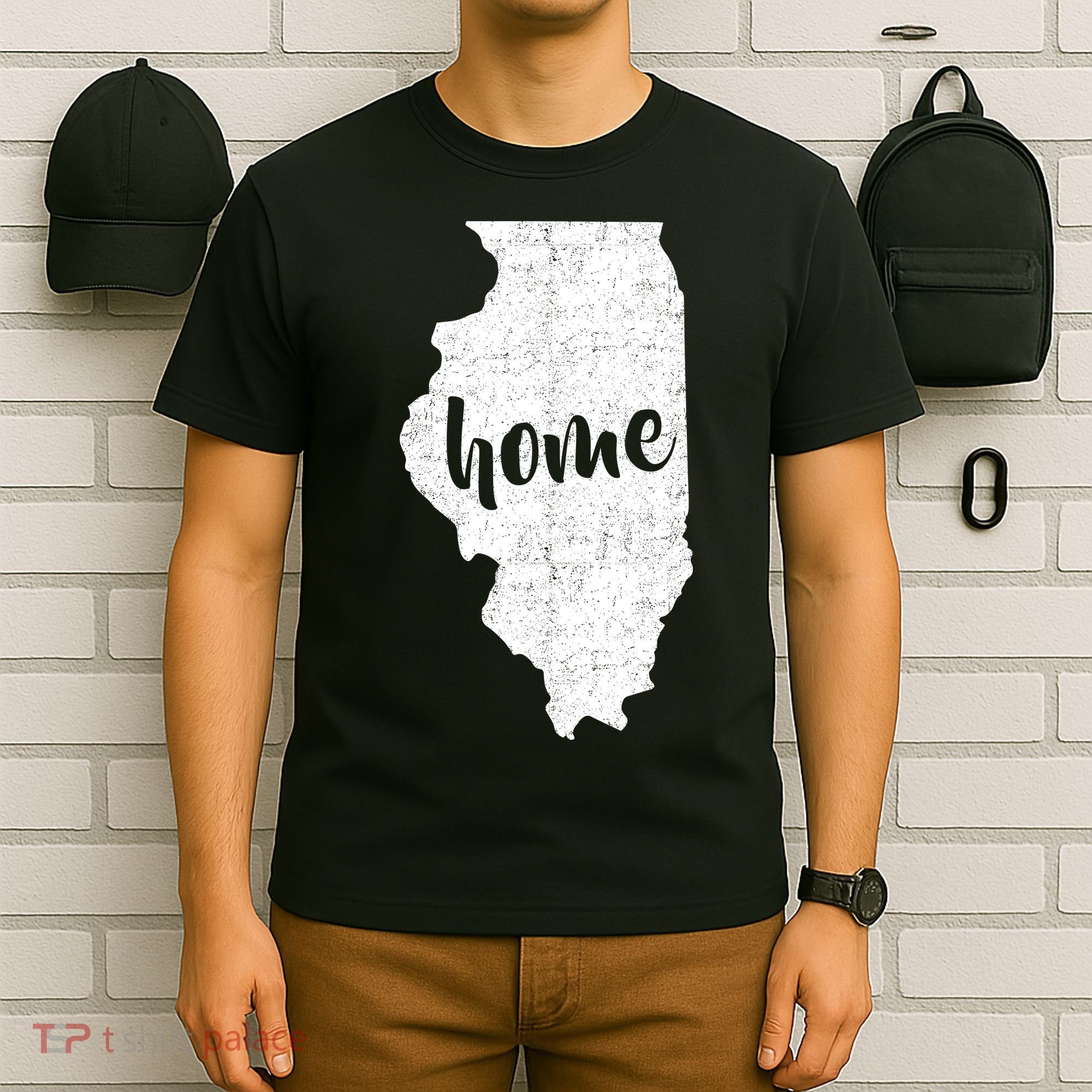 Illinois Home State T-Shirt