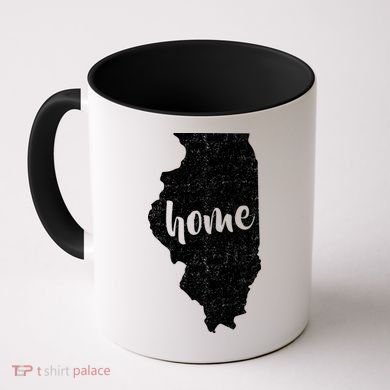 Illinois Home State Coffee Mug