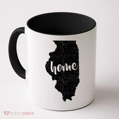 Illinois Home State Coffee Mug