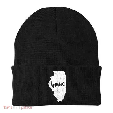 Illinois Home State Beanie