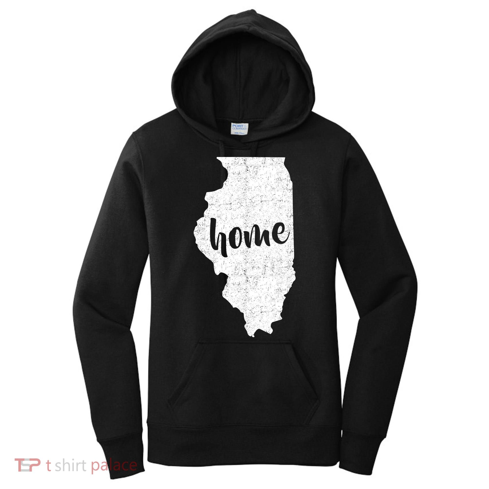 Illinois Home State Women's Hoodie