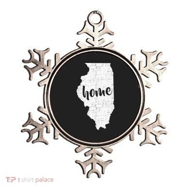 Illinois Home State Ornament
