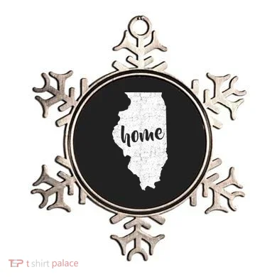 Illinois Home State Ornament