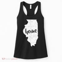 Illinois Home State Women's Tank Top thumb 0